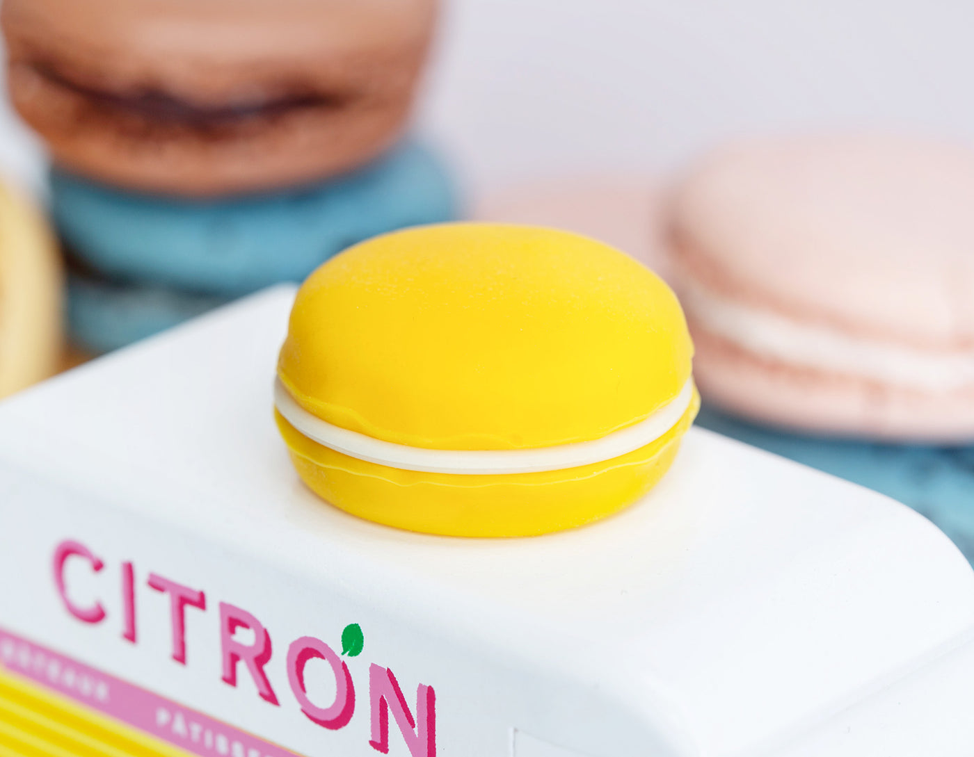 Yellow Macaron Van | Candylab