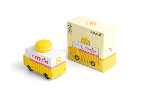 Yellow Macaron Van | Candylab
