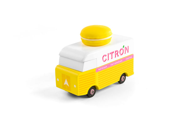 Yellow Macaron Van | Candylab