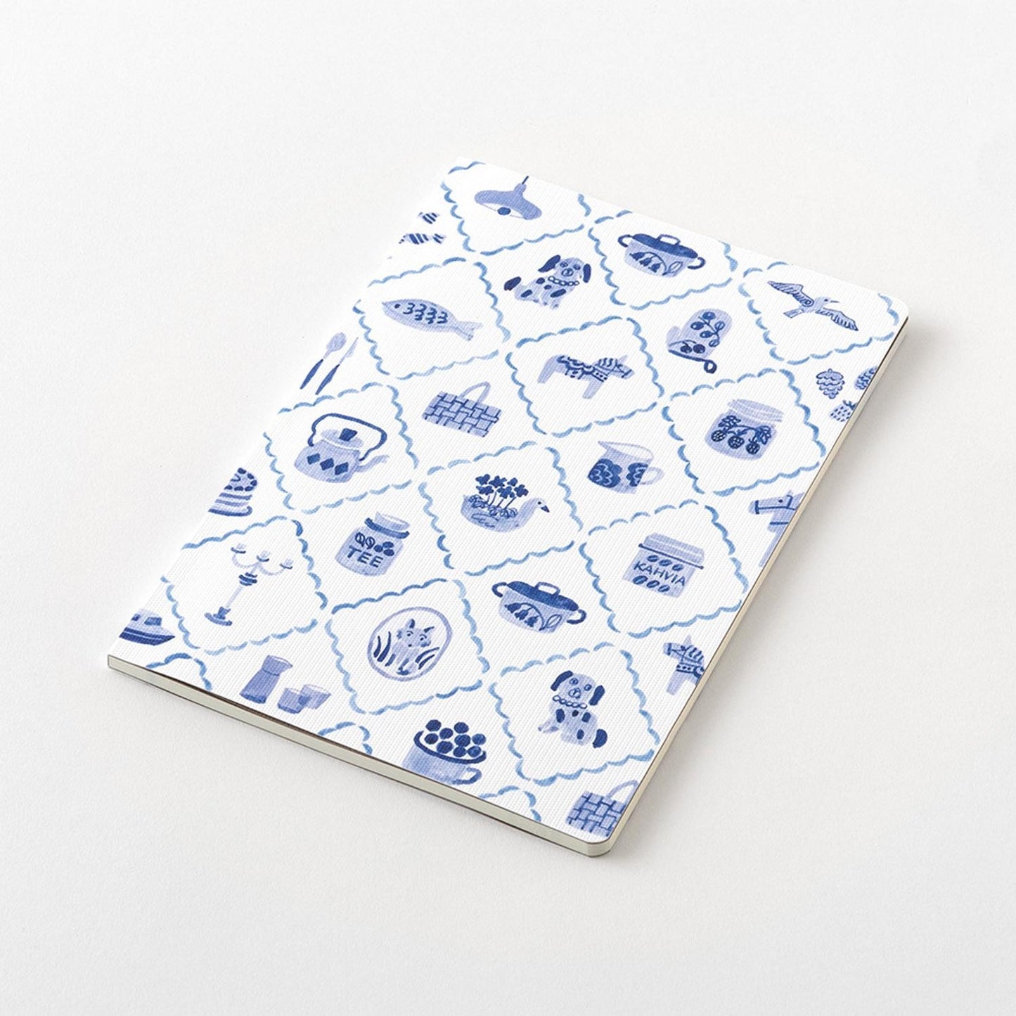 Yuru Log Notebook B6 Blue Nordic | Midori