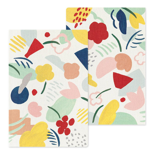 Yuru Log Notebook B6 Motif Textile | Midori