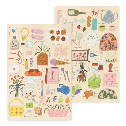 Yuru Log Notebook B6 My Life | Midori