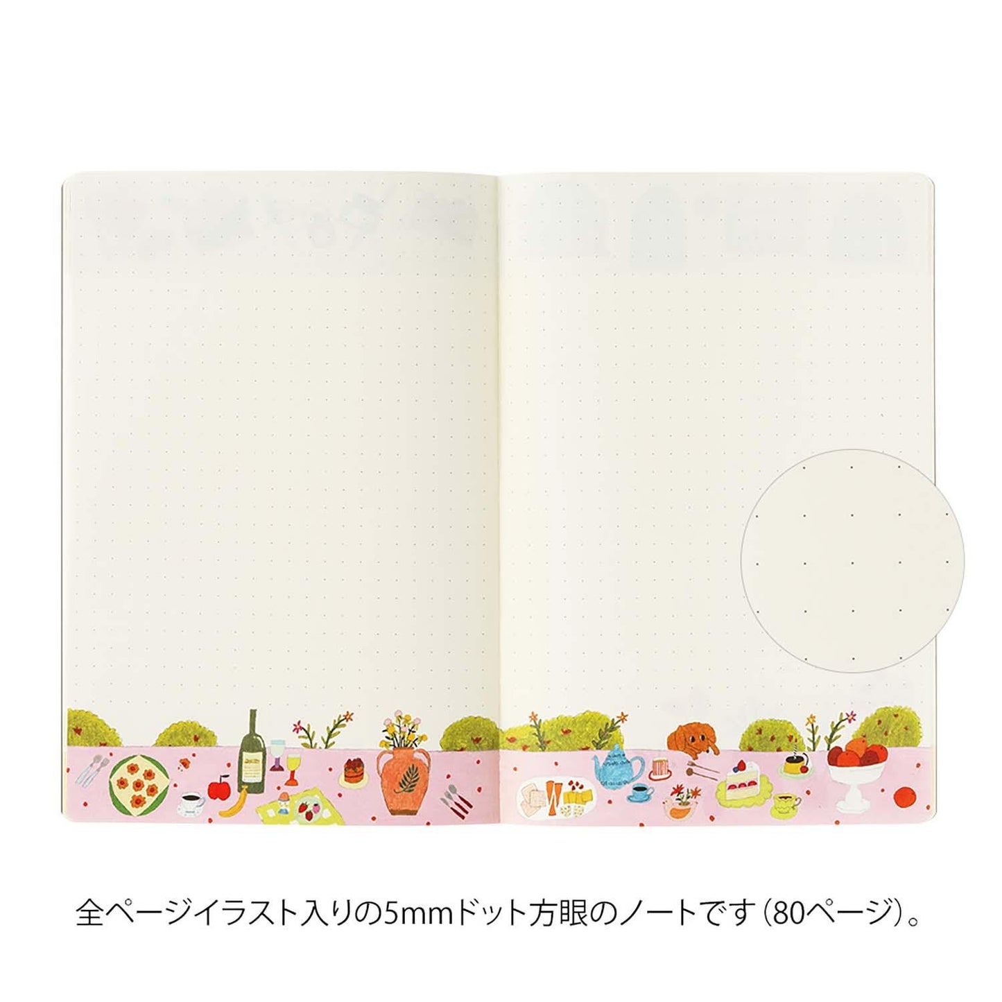 Yuru Log Notebook B6 My Life | Midori
