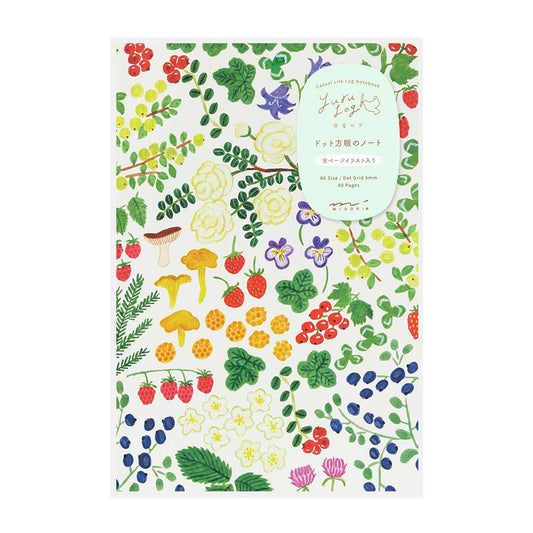 Yuru Log Notebook B6 Scandinavia | Midori