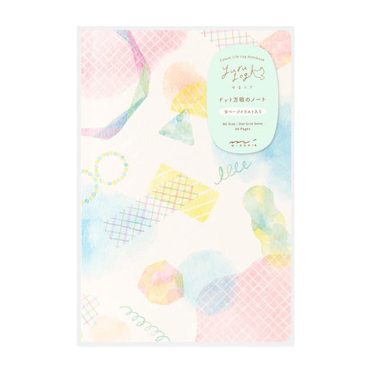 Yuru Log Notebook B6 Watercolor | Midori