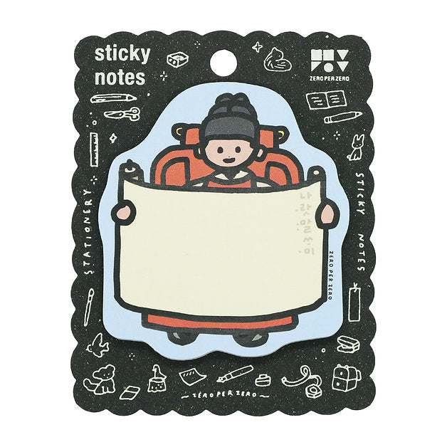 Brown Poodle Sticky Notes