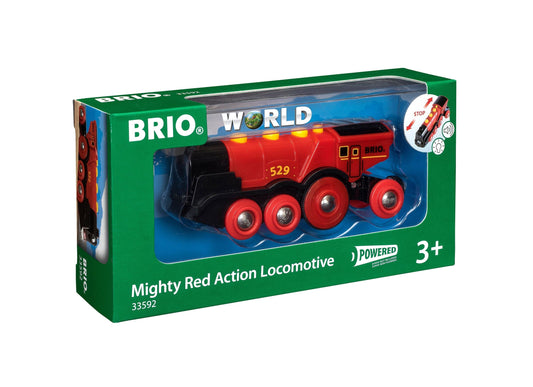 Mighty Red Action Locomotive | Brio