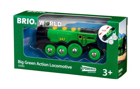 Big Green Action Locomotive | Brio