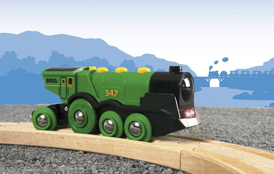 Big Green Action Locomotive | Brio