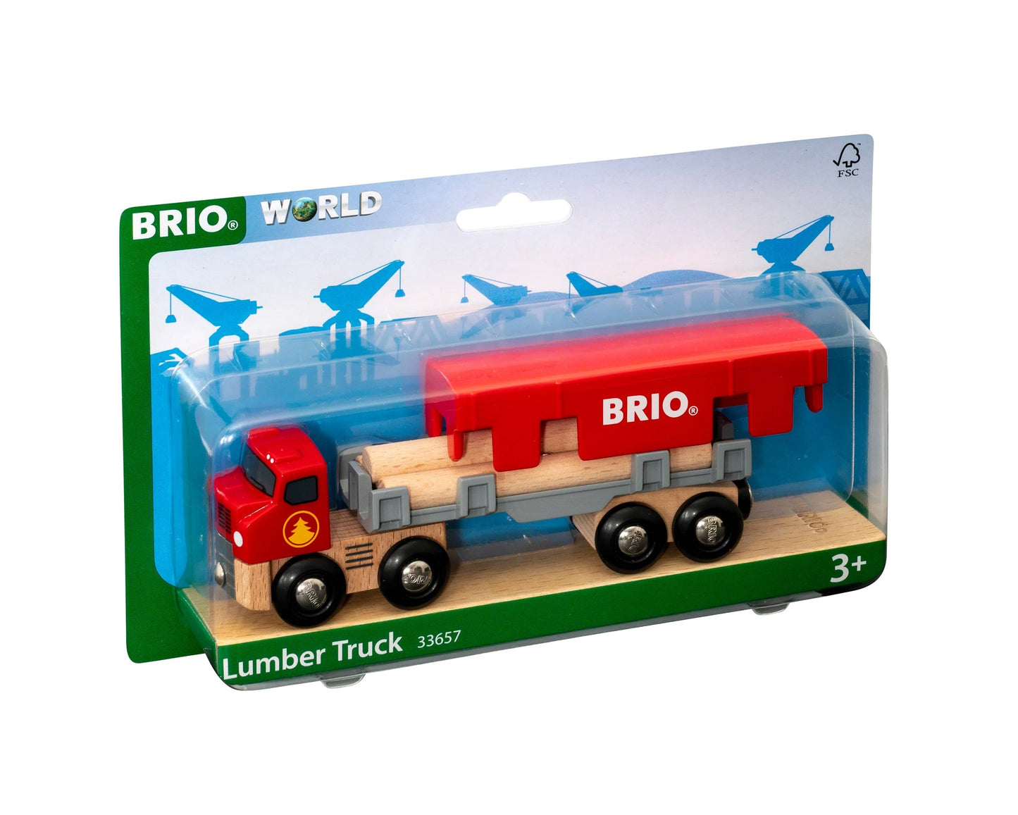 Lumber Truck 6 pieces | Brio