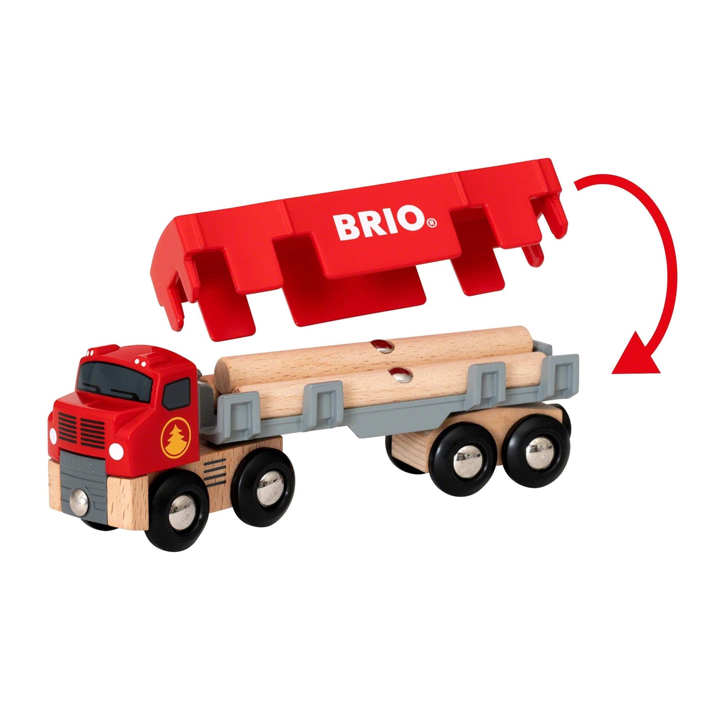 Lumber Truck 6 pieces | Brio