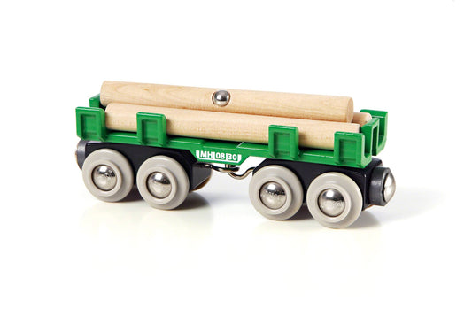 Lumber Loading Wagon 4 pieces | Brio