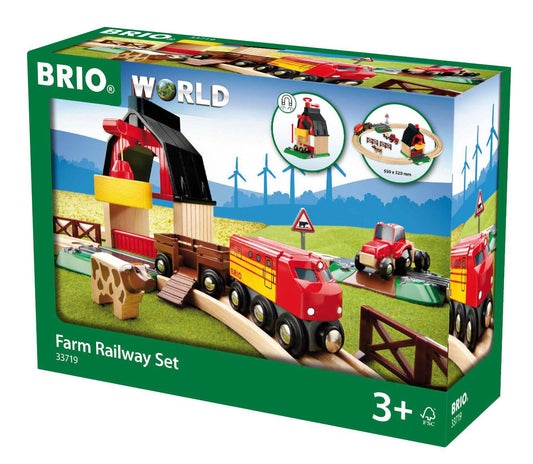 Farm Railway Set 20 pieces | Brio