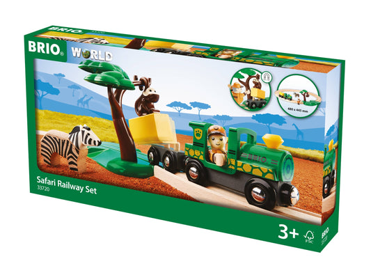 Safari Railway Set 17 pieces | Brio