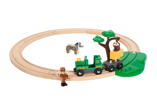 Safari Railway Set 17 pieces | Brio