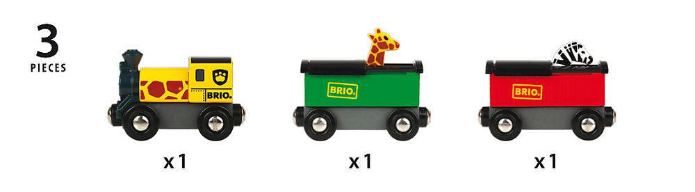 Safari Train 3 pieces | Brio