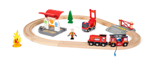 Firefighter Set 18 pieces | Brio