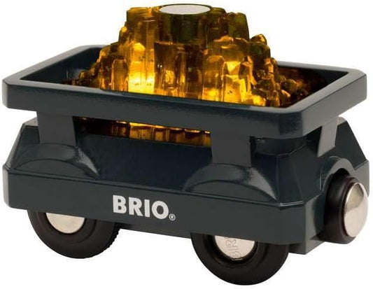 Light Up Gold Wagon 2 pieces | Brio