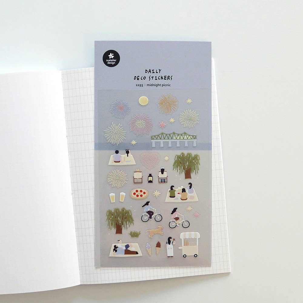 Midnight Picnic Sticker | Suatelier