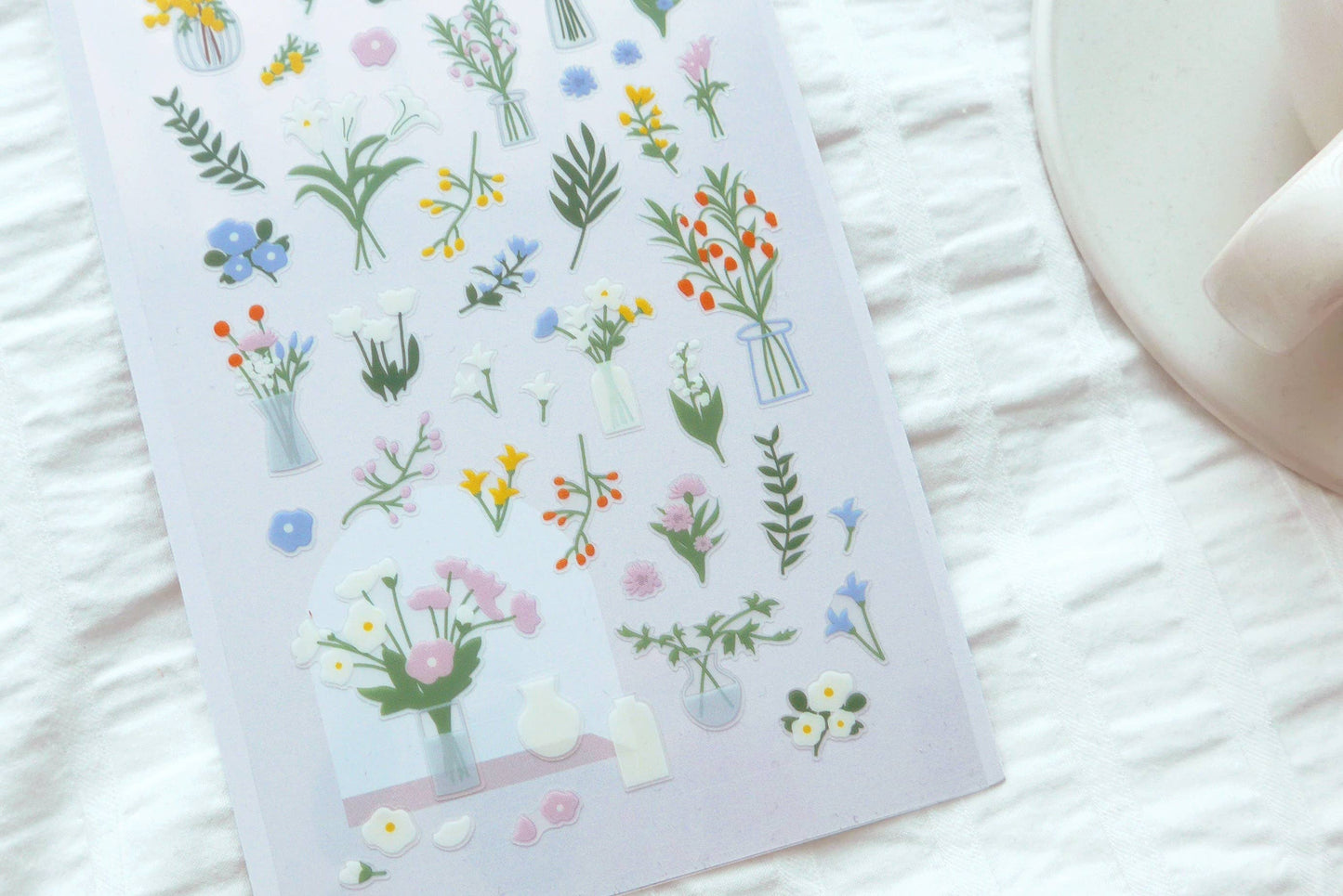 Fleuron Sticker Fleur Sticker | Suatelier Design – Tiny Paper Co.