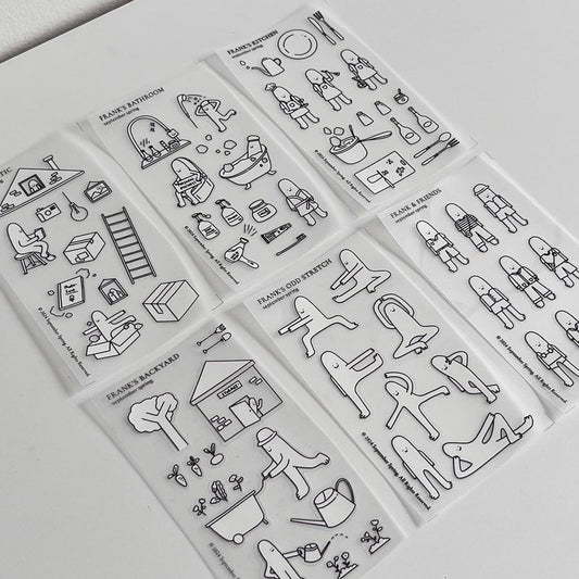 Frank's Bathroom - Stickers | September Spring