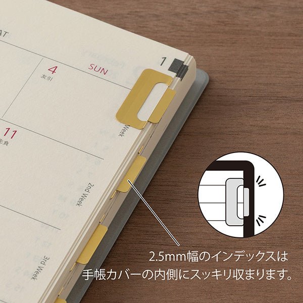 Index Clip Medium Brass | Midori