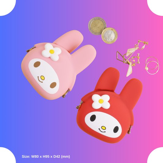 Pochibi Pink Head Purse | My Melody