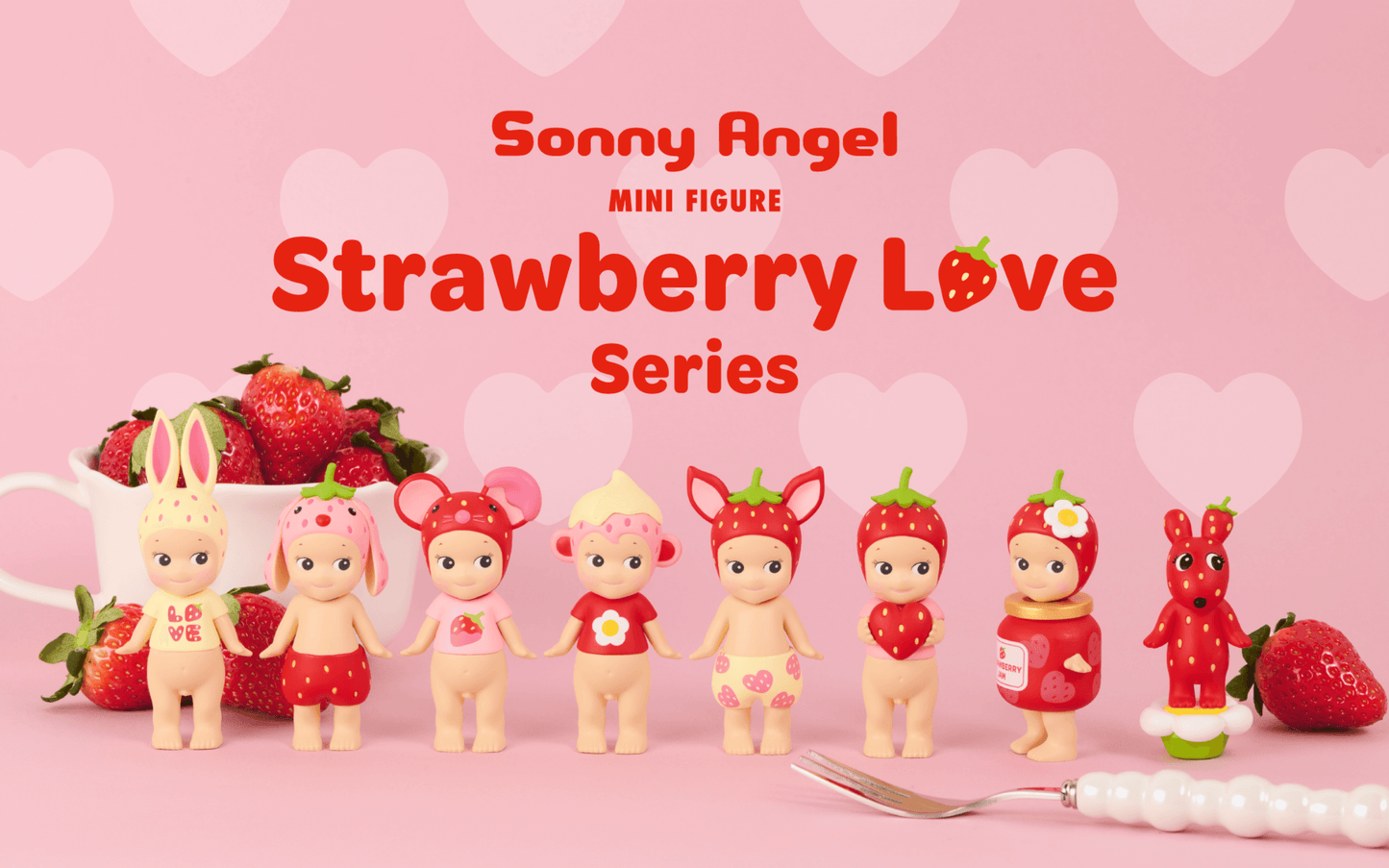 Strawberry Love - Limited Edition | Sonny Angel MAX 2