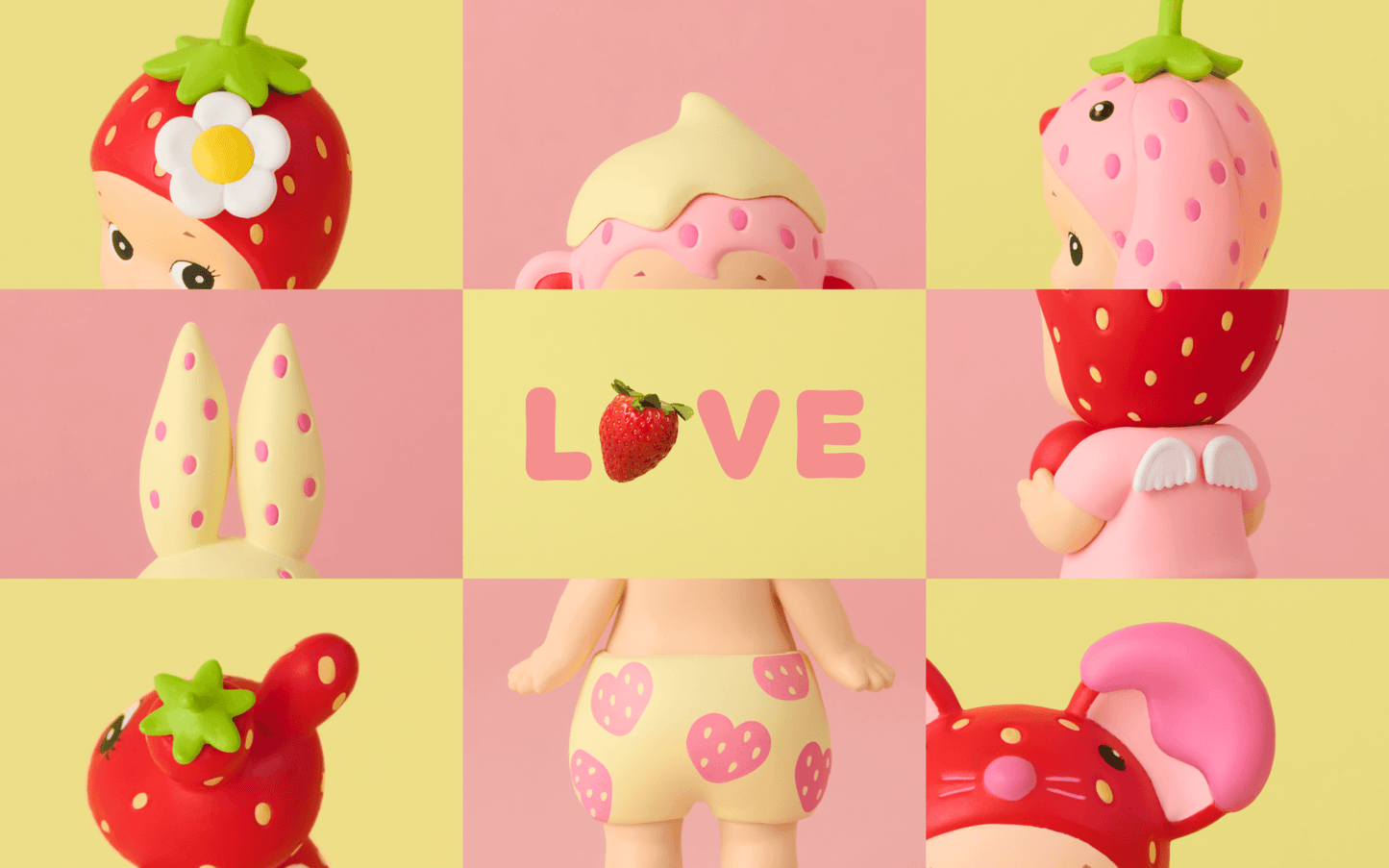Strawberry Love - Limited Edition | Sonny Angel MAX 2