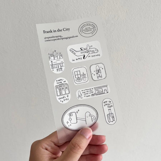 Frank In The City Sticker | September Spring