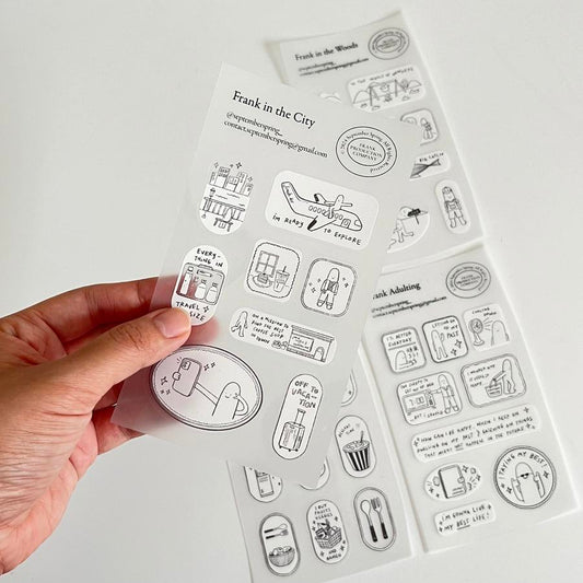 Frank In The City Sticker | September Spring