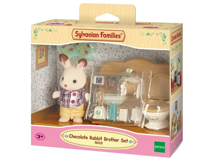 Chocolate Rabbit Brother Set | Sylvanian Families