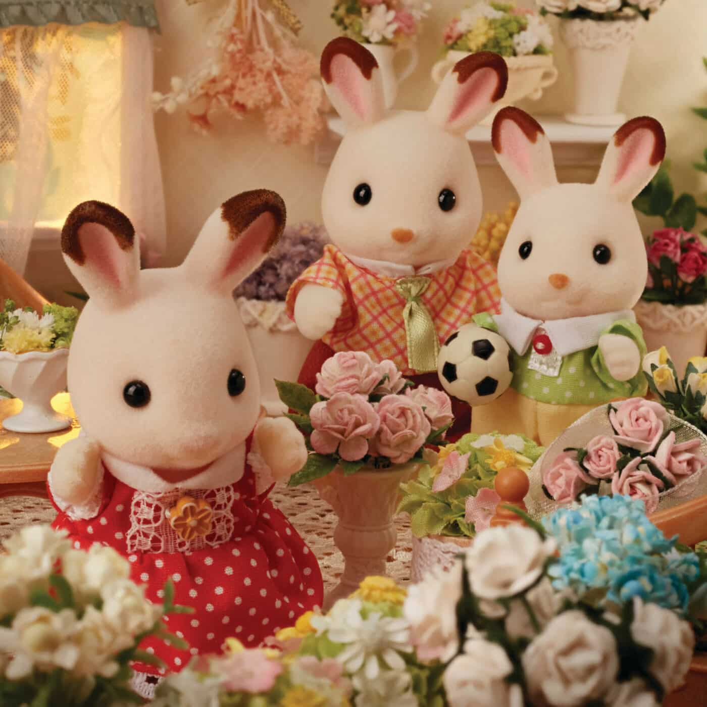 Chocolate Rabbit Family | Sylvanian Families