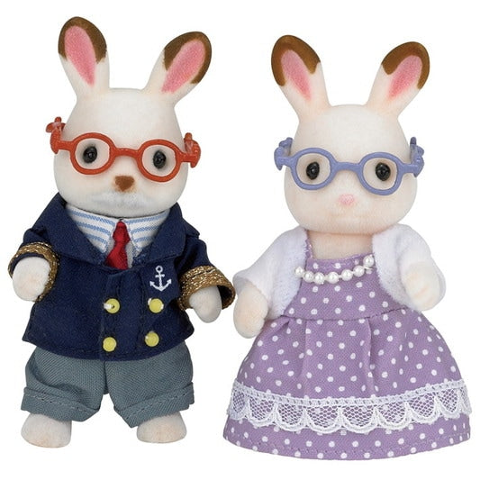 Chocolate Rabbit Grandparents | Sylvanian Families