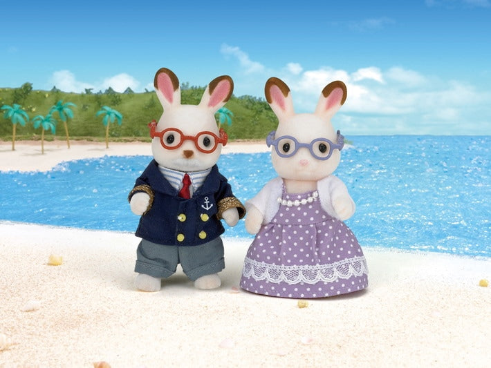 Chocolate Rabbit Grandparents | Sylvanian Families