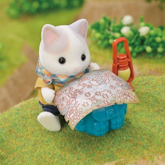 Exciting Exploration Set -Latte Cat Brother & Baby- | Sylvanian Families