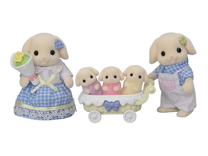 Flora Rabbit Family | Sylvanian Families