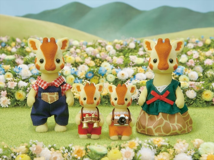 Highbranch Giraffe Family | Sylvanian Families