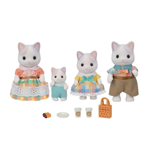 Latte Cat Family | Sylvanian Families