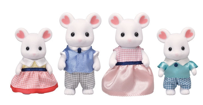 Marshmallow Mouse Family | Sylvanian Families