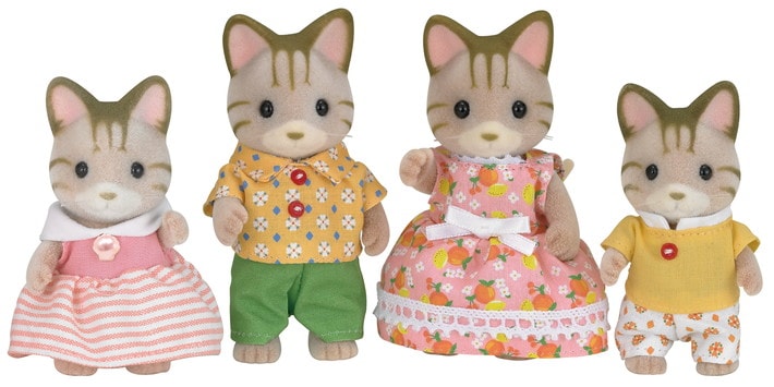 Striped Cat Family | Sylvanian Families