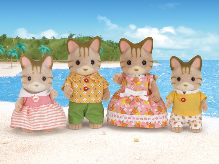 Striped Cat Family | Sylvanian Families