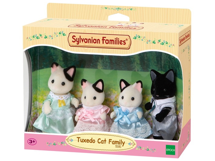 Tuxedo Cat Family | Sylvanian Families