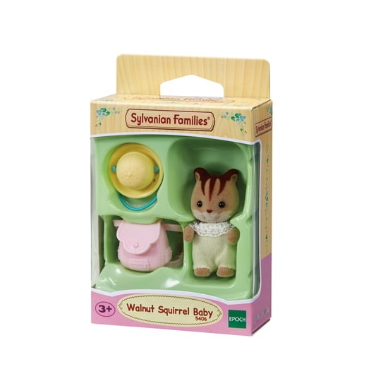 Walnut Squirrel Baby | Sylvanian Families