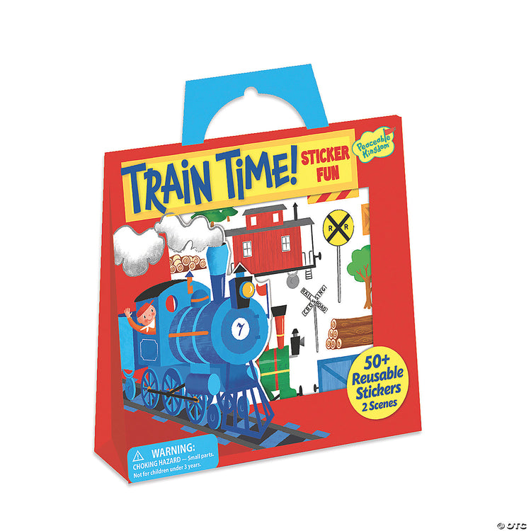 Reusable Stickers - Train Time Peaceable Kingdom | Tiny Paper Co.