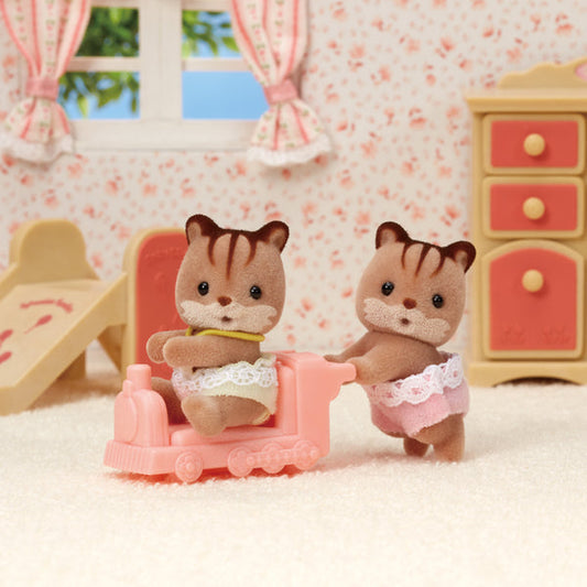 Walnut Squirrel Twins | Sylvanian Families