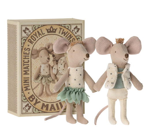 Royal Twins Mice in Box