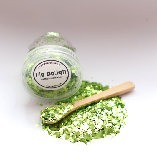 Biodegrabable Glitter - Green Mix 20g