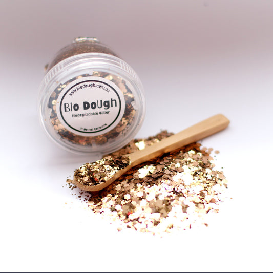 Biodegrabable Glitter - Golden Mix 20g