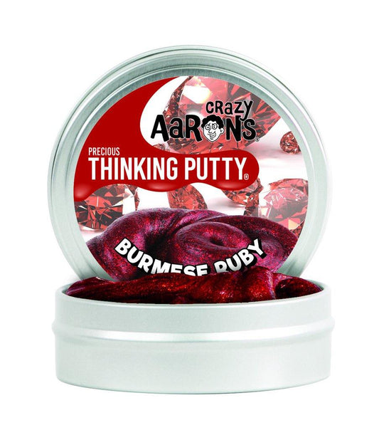 Burmese Ruby - Precious Gems 3" Tin Putty